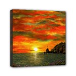 Alyssa s Sunset -Ave Hurley ArtRevu.com- Mini Canvas 6  x 6  (Stretched)