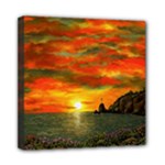 Alyssa s Sunset -Ave Hurley ArtRevu.com- Mini Canvas 8  x 8  (Stretched)