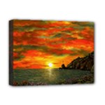 Alyssa s Sunset -Ave Hurley ArtRevu.com- Deluxe Canvas 16  x 12  (Stretched) 