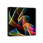 Crystal Rainbow, Abstract Winds Of Love  Mini Canvas 4  x 4  (Framed)