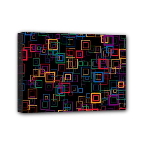 Retro Mini Canvas 7  x 5  (Framed) from ArtsNow.com