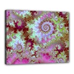 Raspberry Lime Delight, Abstract Ferris Wheel Canvas 20 x 16 (Stretched) Raspberry Lime Delight, Abstract Ferris Wheel Canvas 20 x 16 (Stretched)