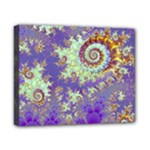 Sea Shell Spiral, Abstract Violet Cyan Stars Canvas 10 x 8 (Framed) Sea Shell Spiral, Abstract Violet Cyan Stars Canvas 10 x 8 (Framed)