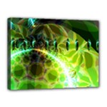 Dawn Of Time, Abstract Lime & Gold Emerge Canvas 16 x 12 (Framed) Dawn Of Time, Abstract Lime & Gold Emerge Canvas 16 x 12 (Framed)