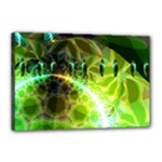 Dawn Of Time, Abstract Lime & Gold Emerge Canvas 18 x 12 (Framed) Dawn Of Time, Abstract Lime & Gold Emerge Canvas 18 x 12 (Framed)