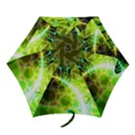 Dawn of Time, Abstract Lime & Gold Emerge Mini Folding Umbrella Dawn of Time, Abstract Lime & Gold Emerge Mini Folding Umbrella