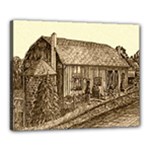 Sugarcreek Barn - Ave Hurley - Canvas 20  x 16  (Stretched)