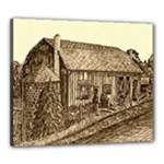 Sugarcreek Barn - Ave Hurley - Canvas 24  x 20  (Stretched)
