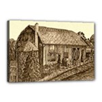 Sugarcreek Barn - Ave Hurley - Canvas 18  x 12  (Stretched)