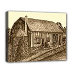 Sugarcreek Barn - Ave Hurley - Deluxe Canvas 20  x 16  (Stretched)