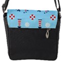 Flap Closure Messenger Bag (S) 