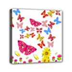 Butterfly Beauty Mini Canvas 6  x 6  (Framed)