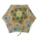 Retro Concert Tickets Mini Folding Umbrella