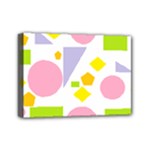 Spring Geometrics Mini Canvas 7  x 5  (Framed)