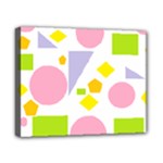 Spring Geometrics Canvas 10  x 8  (Framed)