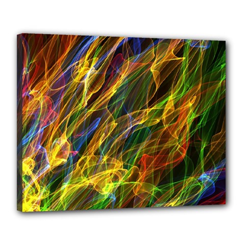 Abstract Smoke Canvas 20  x 16  (Framed) from ArtsNow.com