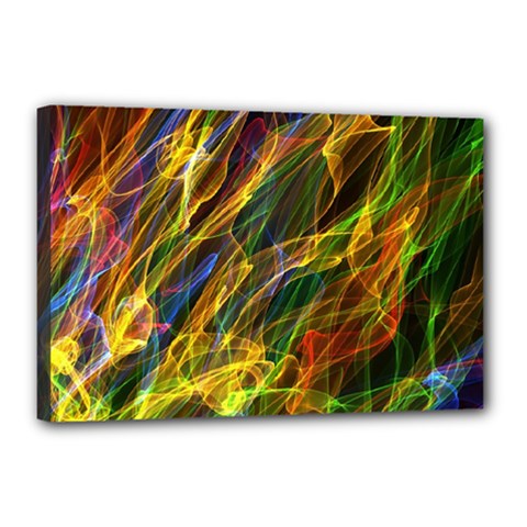 Abstract Smoke Canvas 18  x 12  (Framed) from ArtsNow.com