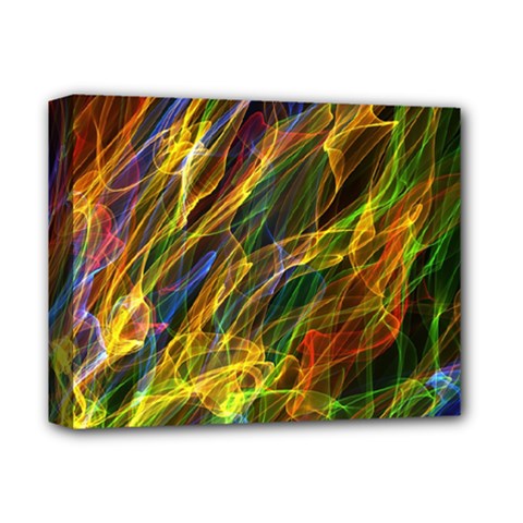 Abstract Smoke Deluxe Canvas 14  x 11  (Framed) from ArtsNow.com