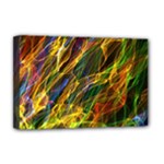 Abstract Smoke Deluxe Canvas 18  x 12  (Framed)