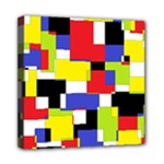 Mod Geometric Mini Canvas 8  x 8  (Framed)