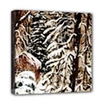 Castle Yard In Winter - Ave Hurley - Mini Canvas 8  x 8  (Stretched)