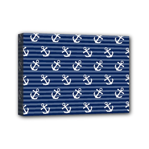 Boat Anchors Mini Canvas 7  x 5  (Framed) from ArtsNow.com