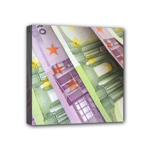 Just Gimme Money Mini Canvas 4  x 4  (Framed) from ArtsNow.com