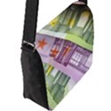 Flap Closure Messenger Bag (L) 