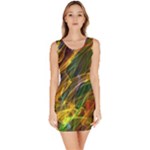 Abstract Smoke Bodycon Dress