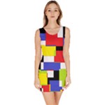 Random Geometrics Bodycon Dress