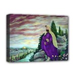 Jesus Overlooking Jerusalem - Ave Hurley of ArtRevu - DELUXE Canvas 12  x 16  (Stretched) 
