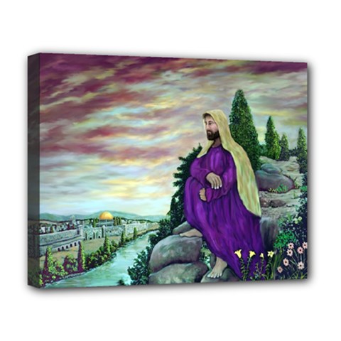 Jesus Overlooking Jerusalem