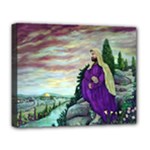Jesus Overlooking Jerusalem - Ave Hurley of ArtRevu - Deluxe Canvas 16  x 20  (Stretched)