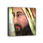 Jesus - Eyes of Compassion - Ave Hurley - Mini Canvas 4  x 4  (Stretched)
