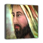 Jesus - Eyes of Compassion - Ave Hurley - Mini Canvas 8  x 8  (Stretched)