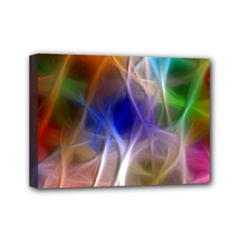 Fractal Fantasy Mini Canvas 7  x 5  (Framed) from ArtsNow.com