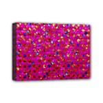 Polka Dot Sparkley Jewels 1 Mini Canvas 7  x 5  (Framed)