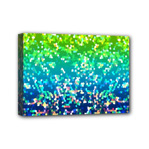 Glitter 4 Mini Canvas 7  x 5  (Framed) from ArtsNow.com