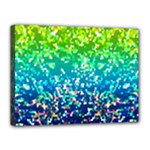 Glitter 4 Canvas 16  x 12  (Framed)