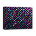 Polka Dot Sparkley Jewels 2 Deluxe Canvas 16  x 12  (Framed) 