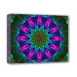 Star Of Leaves, Abstract Magenta Green Forest Deluxe Canvas 14 x 11 (Framed) Star Of Leaves, Abstract Magenta Green Forest Deluxe Canvas 14 x 11 (Framed)