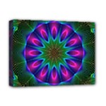 Star Of Leaves, Abstract Magenta Green Forest Deluxe Canvas 16 x 12 (Framed) Star Of Leaves, Abstract Magenta Green Forest Deluxe Canvas 16 x 12 (Framed)