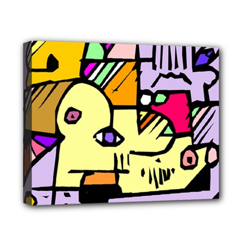 Fighting The Fog Canvas 10  x 8  (Framed) from ArtsNow.com