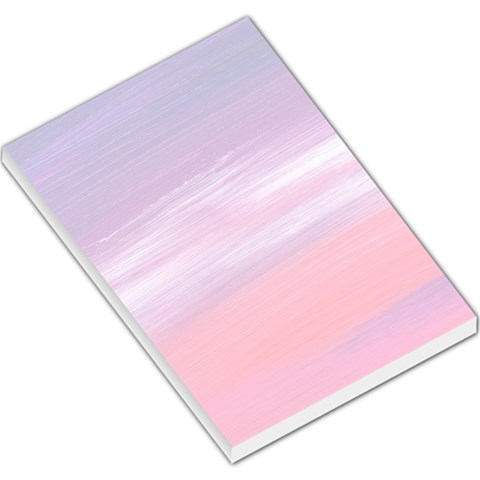 Abstract in Pink & Purple Large Memo Pad from ArtsNow.com
