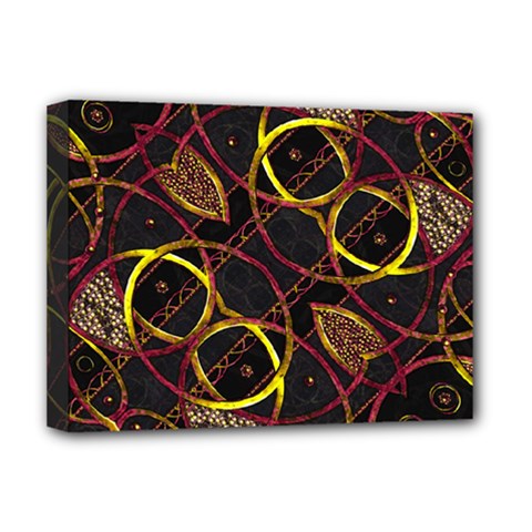 Luxury Futuristic Ornament Deluxe Canvas 16  x 12  (Framed)  from ArtsNow.com