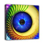 Eerie Psychedelic Eye Mini Canvas 8  x 8  (Framed)