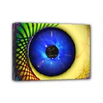 Eerie Psychedelic Eye Mini Canvas 7  x 5  (Framed)