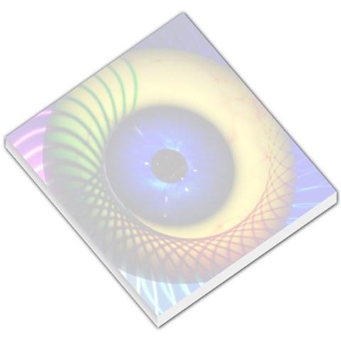 Eerie Psychedelic Eye Small Memo Pad from ArtsNow.com