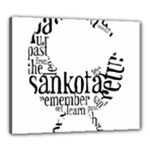 Sankofashirt Canvas 24  x 20  (Framed)