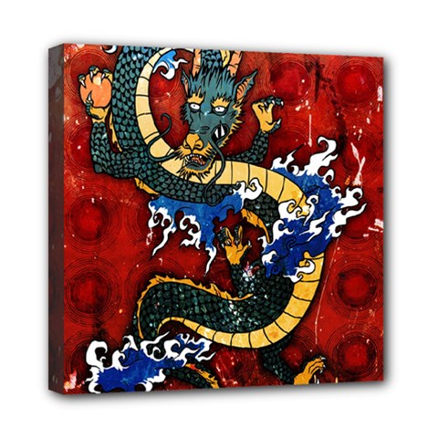 Dragon Mini Canvas 8  x 8  (Stretched) from ArtsNow.com